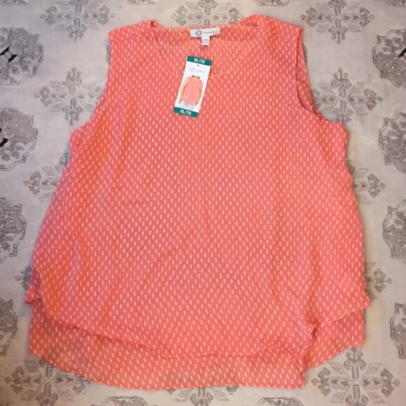 Cristina B Pink Sleeveless Top - Picture 1 of 5